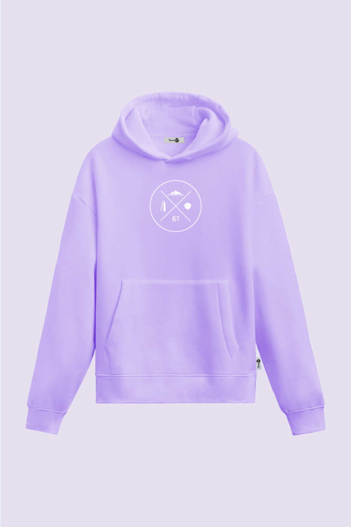 Trabzon Kapüşonlu Sweatshirt Lila