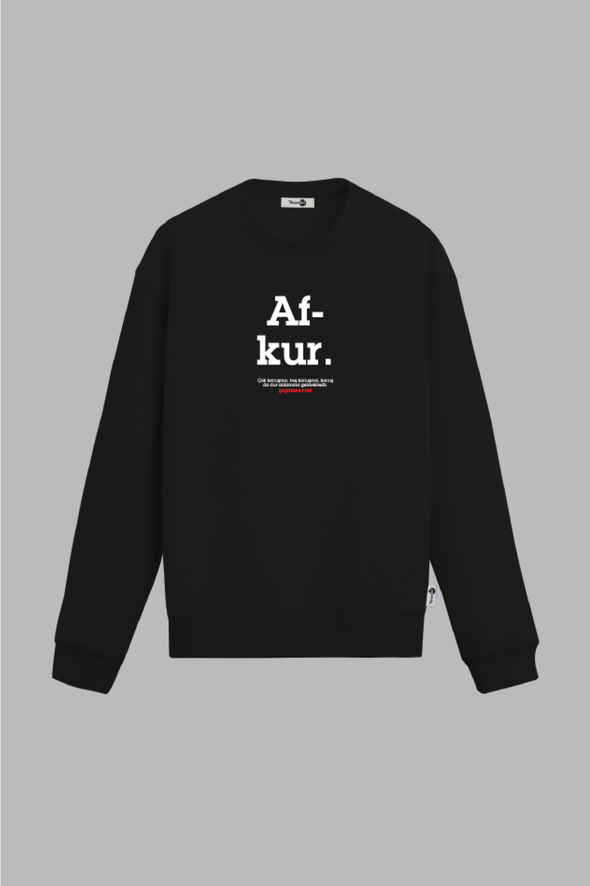 Afkur Sweatshirt Siyah
