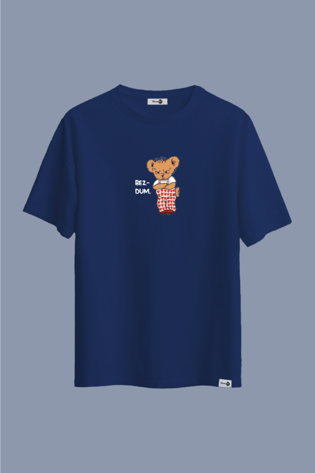 Bezdum Teddy Klasik Tshirt Lacivert