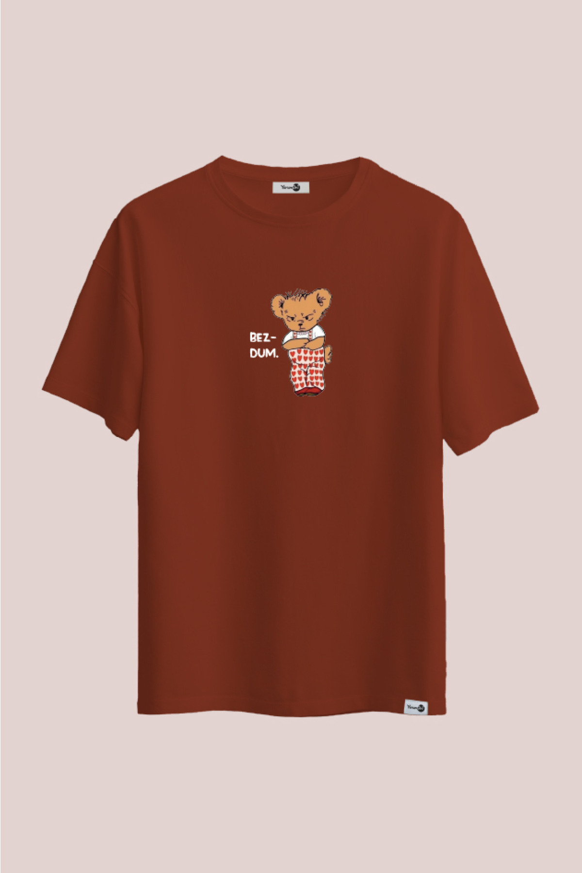 Bezdum Teddy Klasik Tshirt Kahverengi