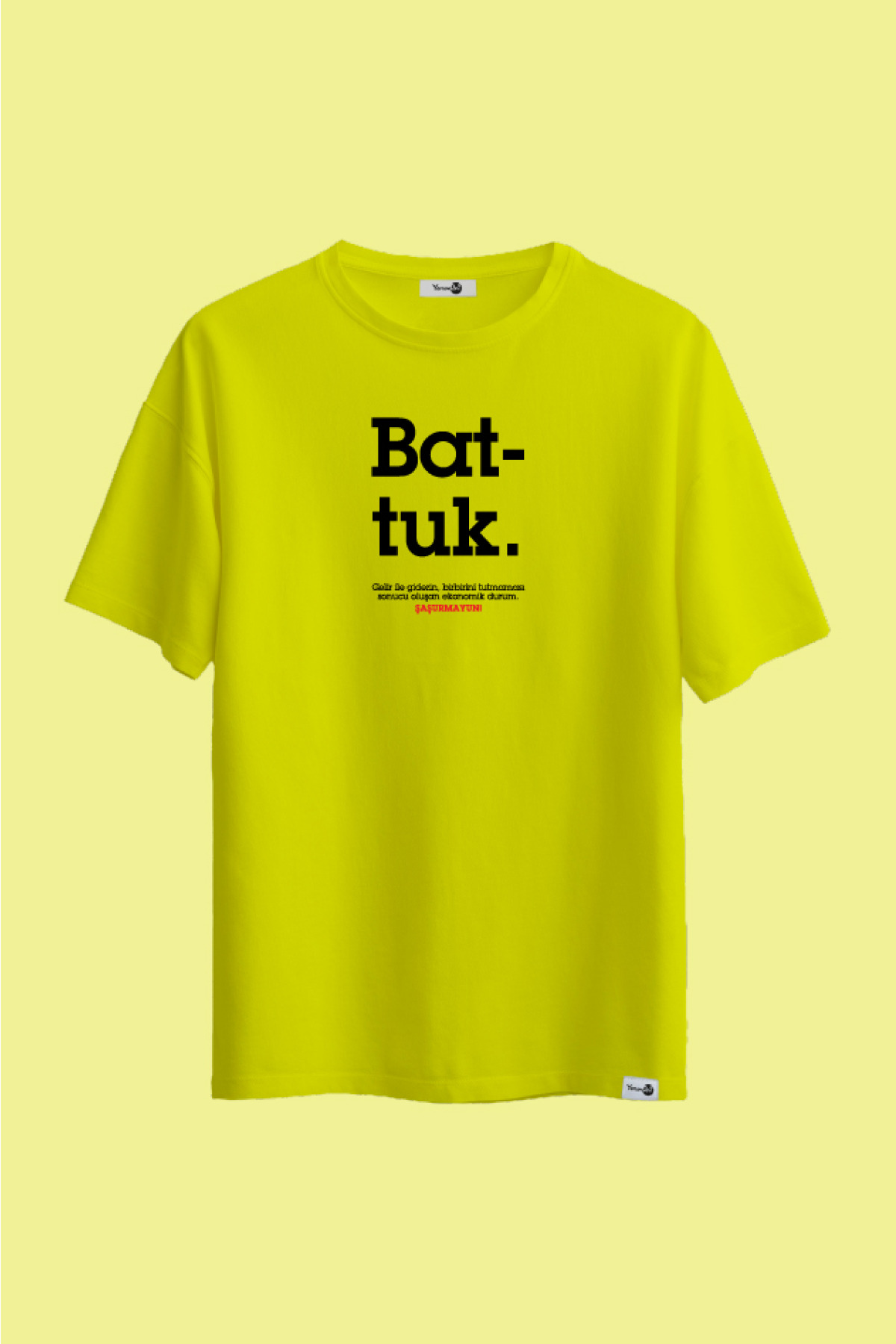 Battuk Klasik Tshirt Yeşil