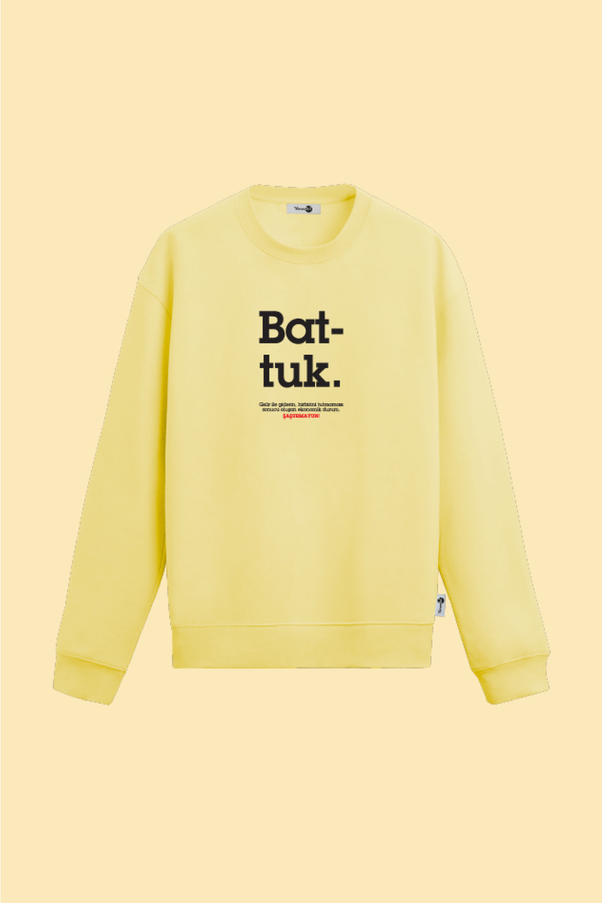 Battuk Sweatshirt Sarı