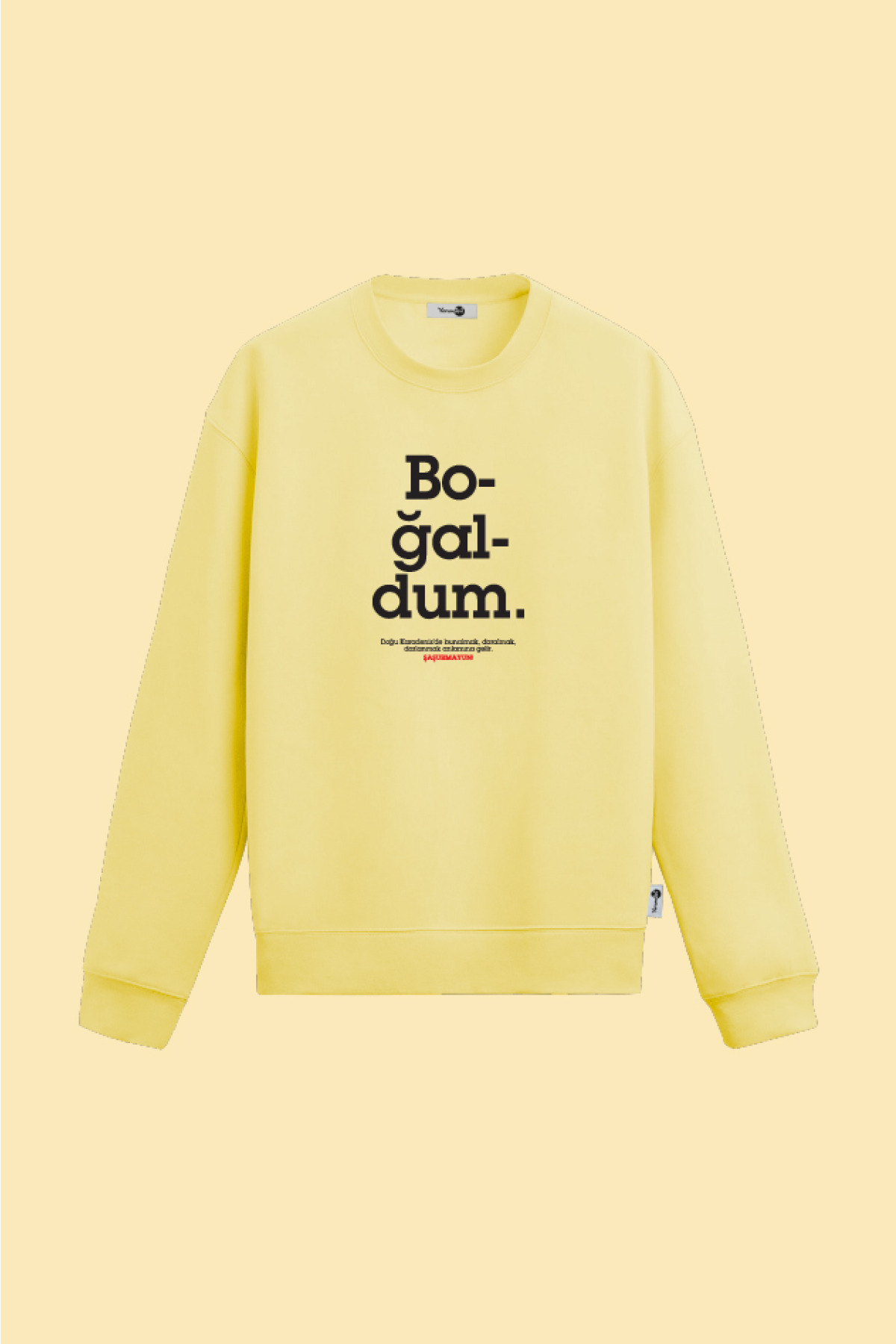 Boğaldum Sweatshirt Sarı