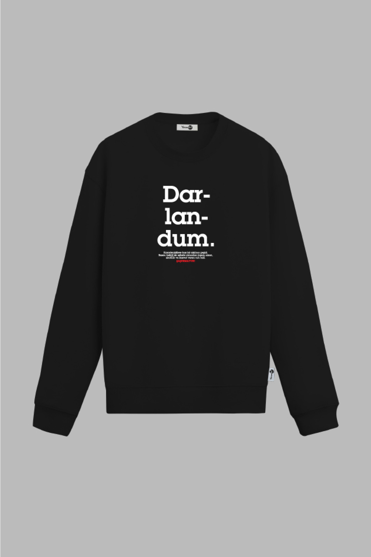 Darlandum Sweatshirt Siyah