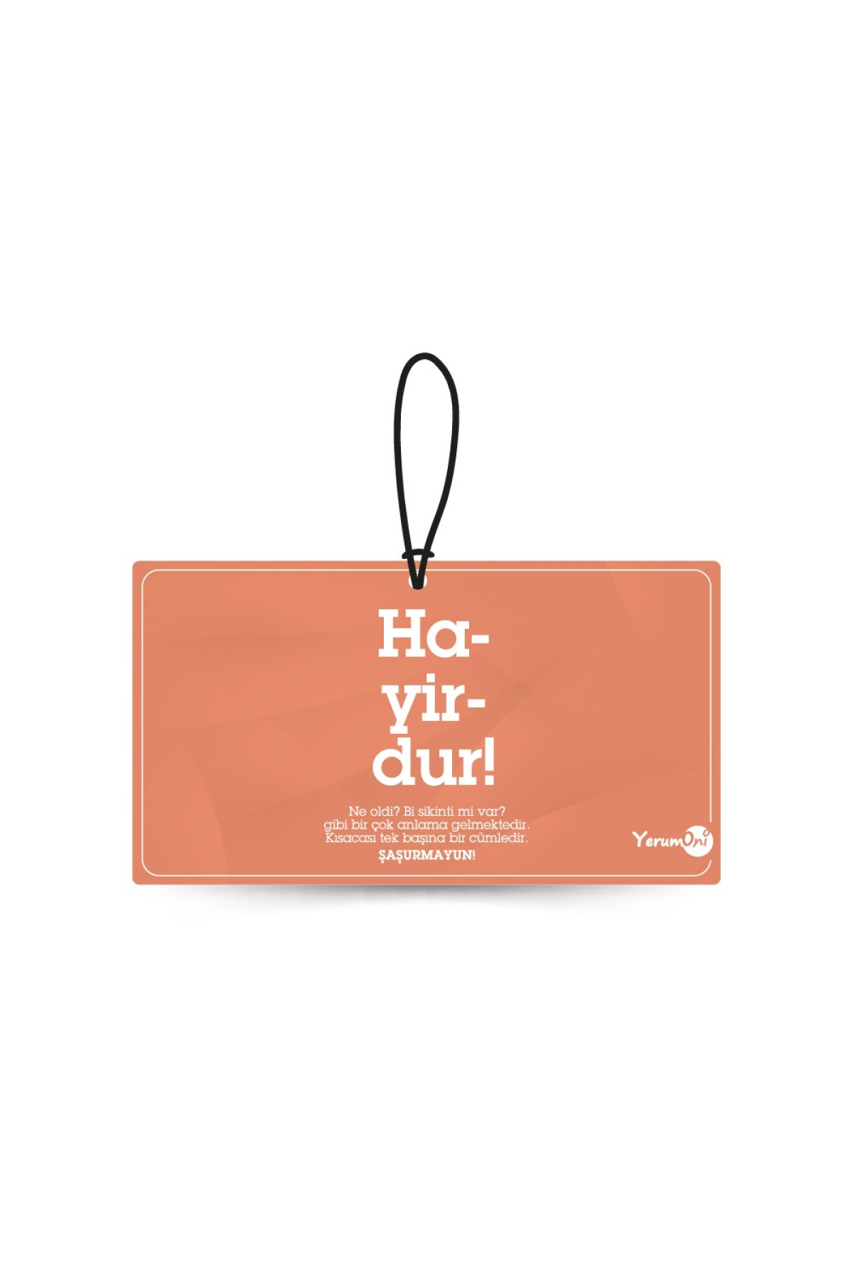 Yerumoni Hayirdur Oto Kokusu