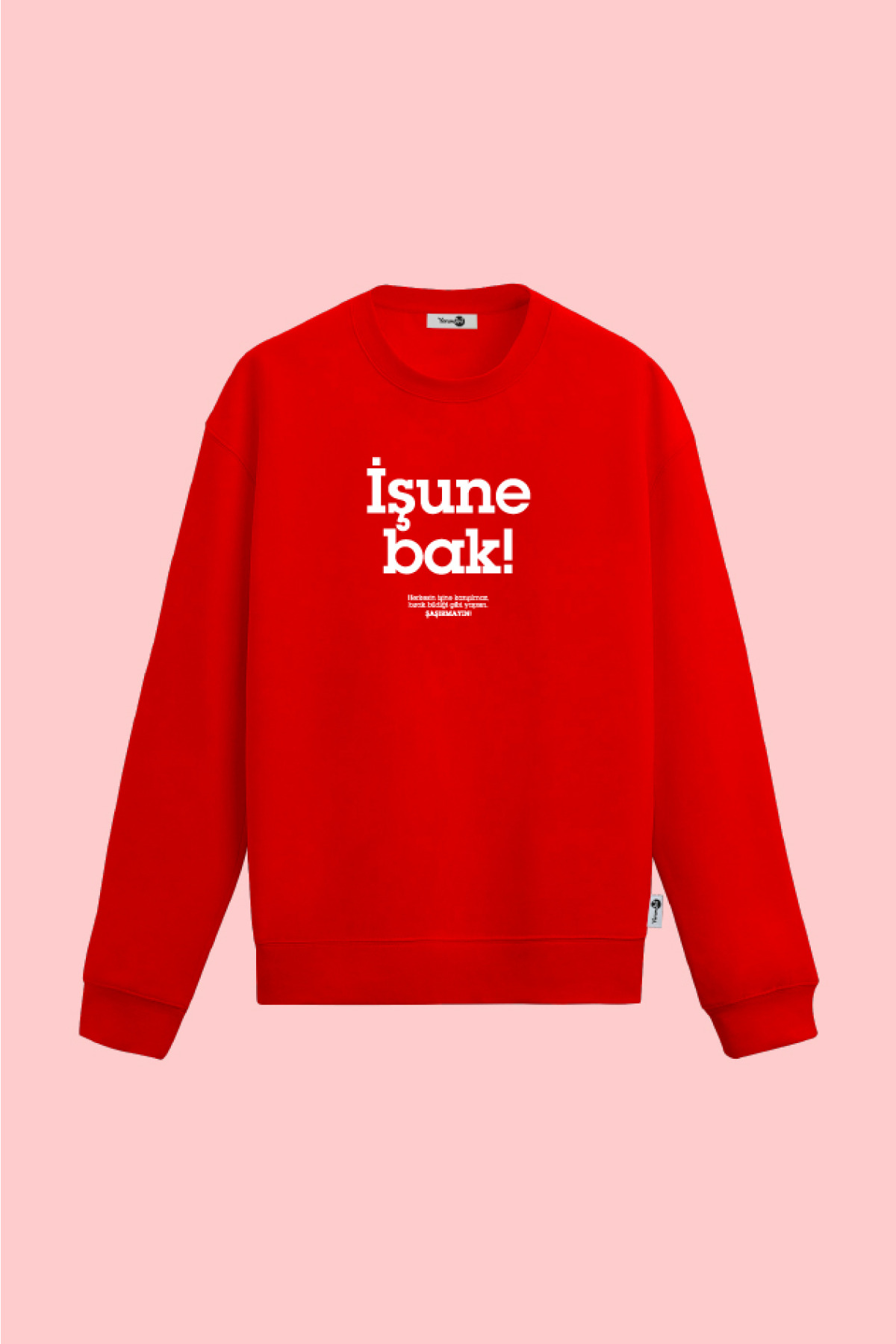 İşune Bak Sweatshirt Kırmızı