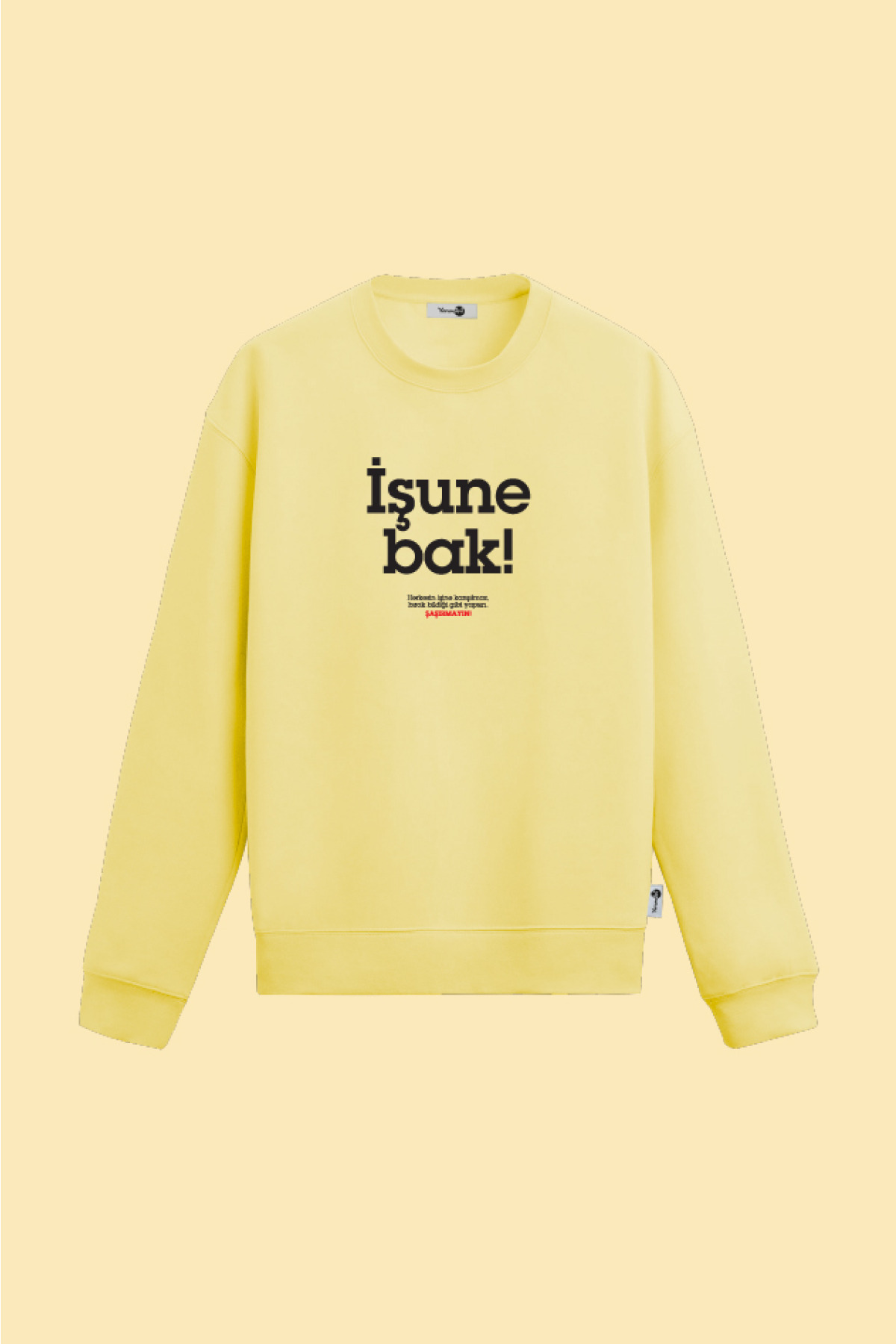İşune Bak Sweatshirt Sarı