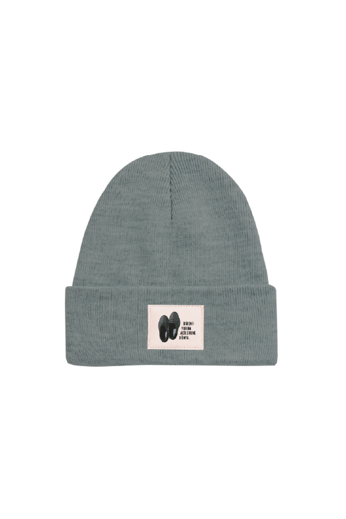 Kara Lastik Bere Gri