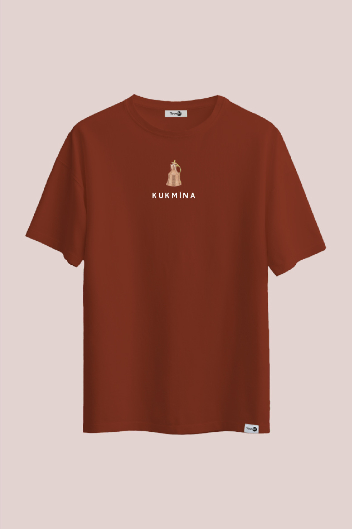 Kukmina Klasik Tshirt Kahverengi