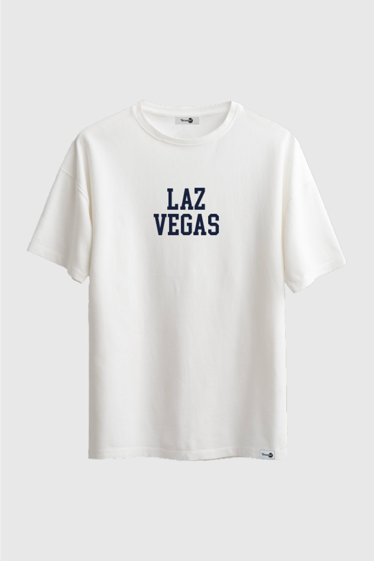Laz Vegas Klasik Tshirt Beyaz
