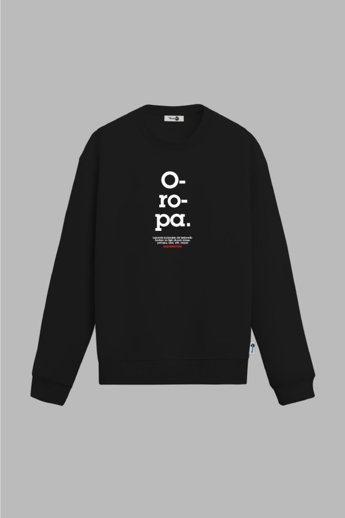 Oropa Sweatshirt Siyah