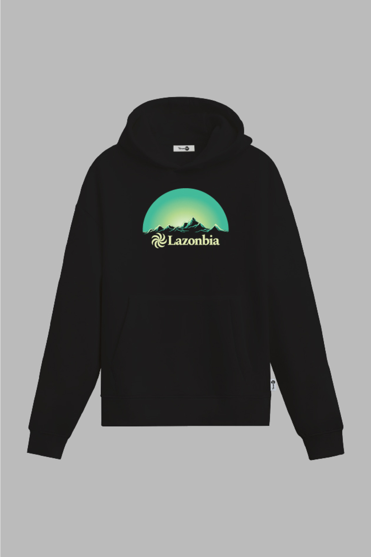 Lazonbia 4 Kapüşonlu Sweatshirt Siyah