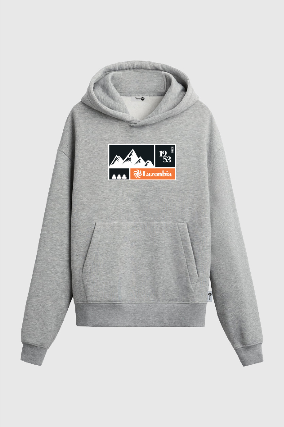 Lazonbia 6 Kapüşonlu Sweatshirt Gri