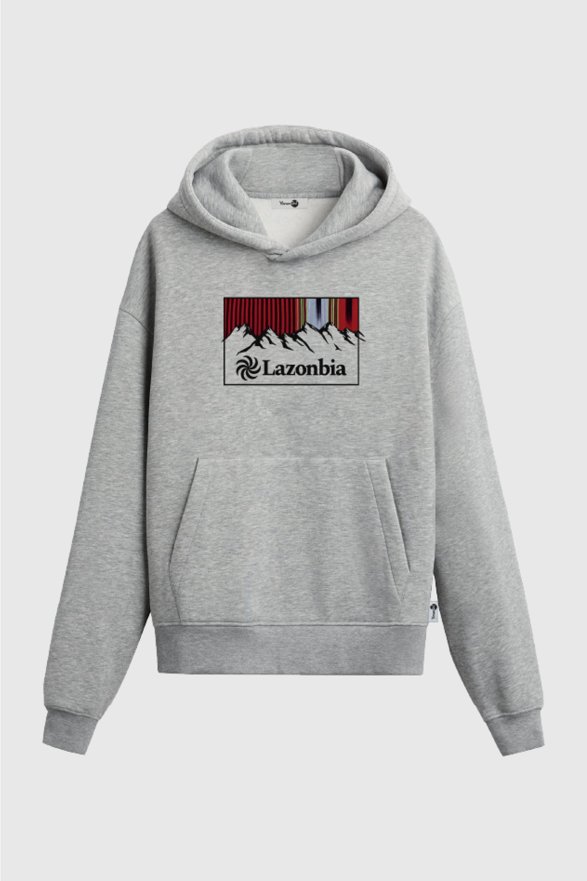 Lazonbia 2 Kapüşonlu Sweatshirt Gri