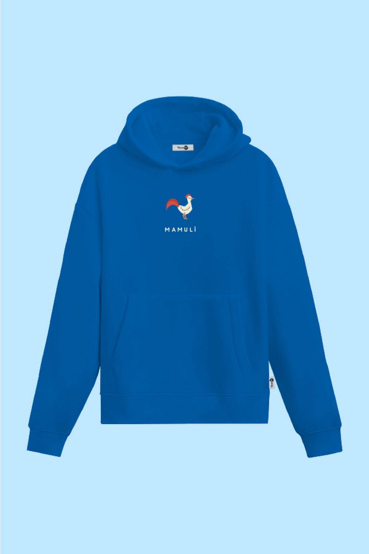 Mamuli Kapüşönlu Sweatshirt Mavi