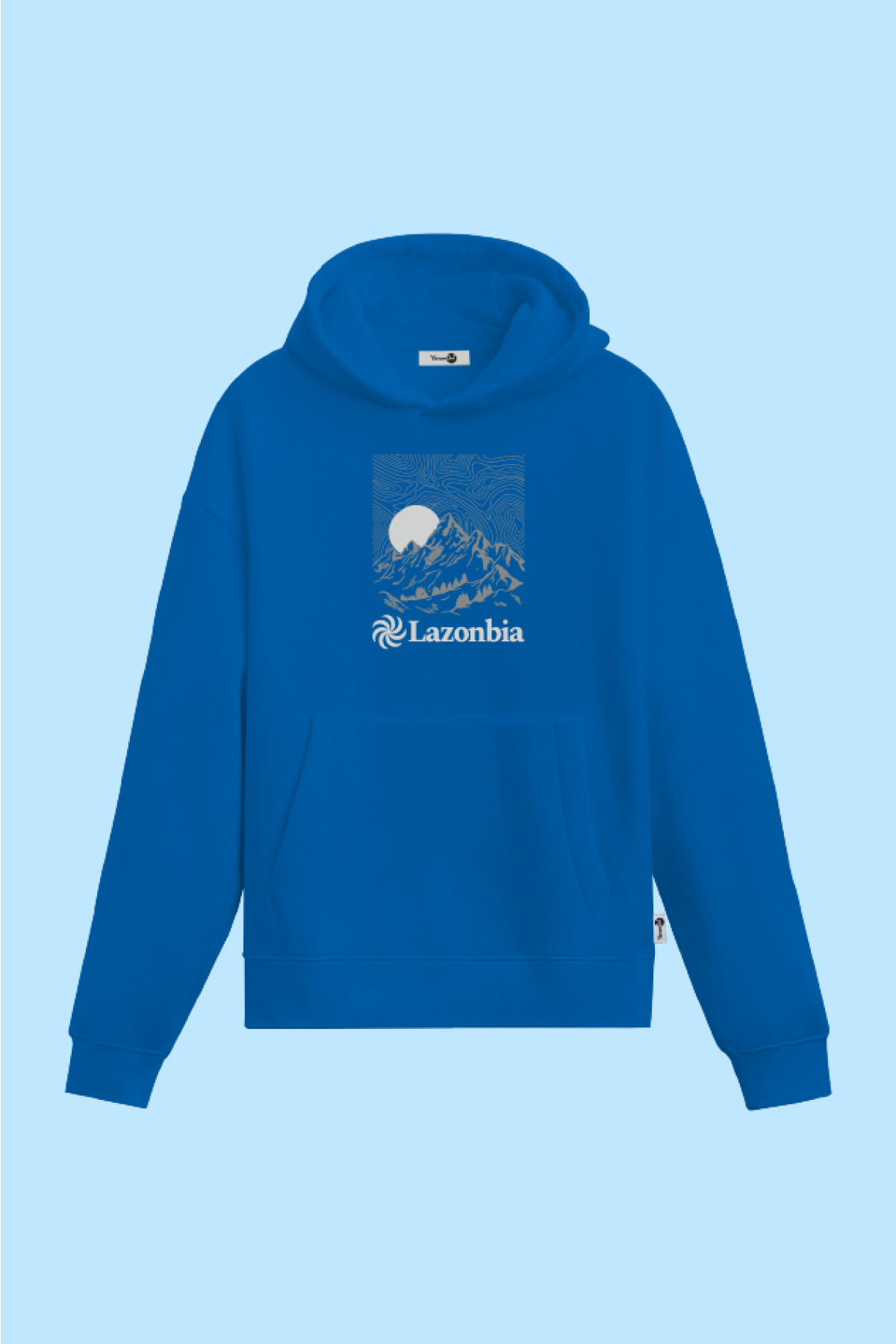 Lazonbia 1 Kapüşonlu Sweatshirt Mavi