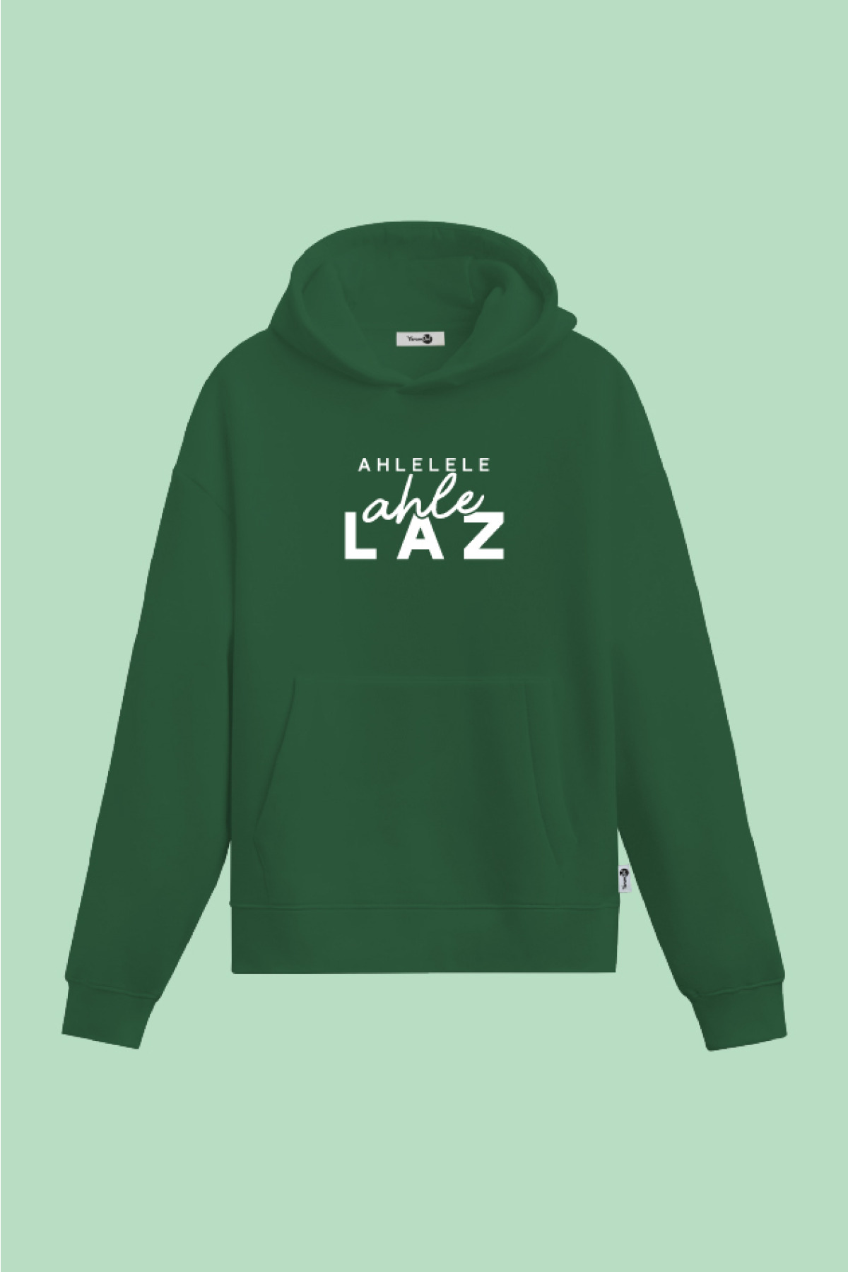 Ahlelelaz Kapüşonlu Sweatshirt Yeşil