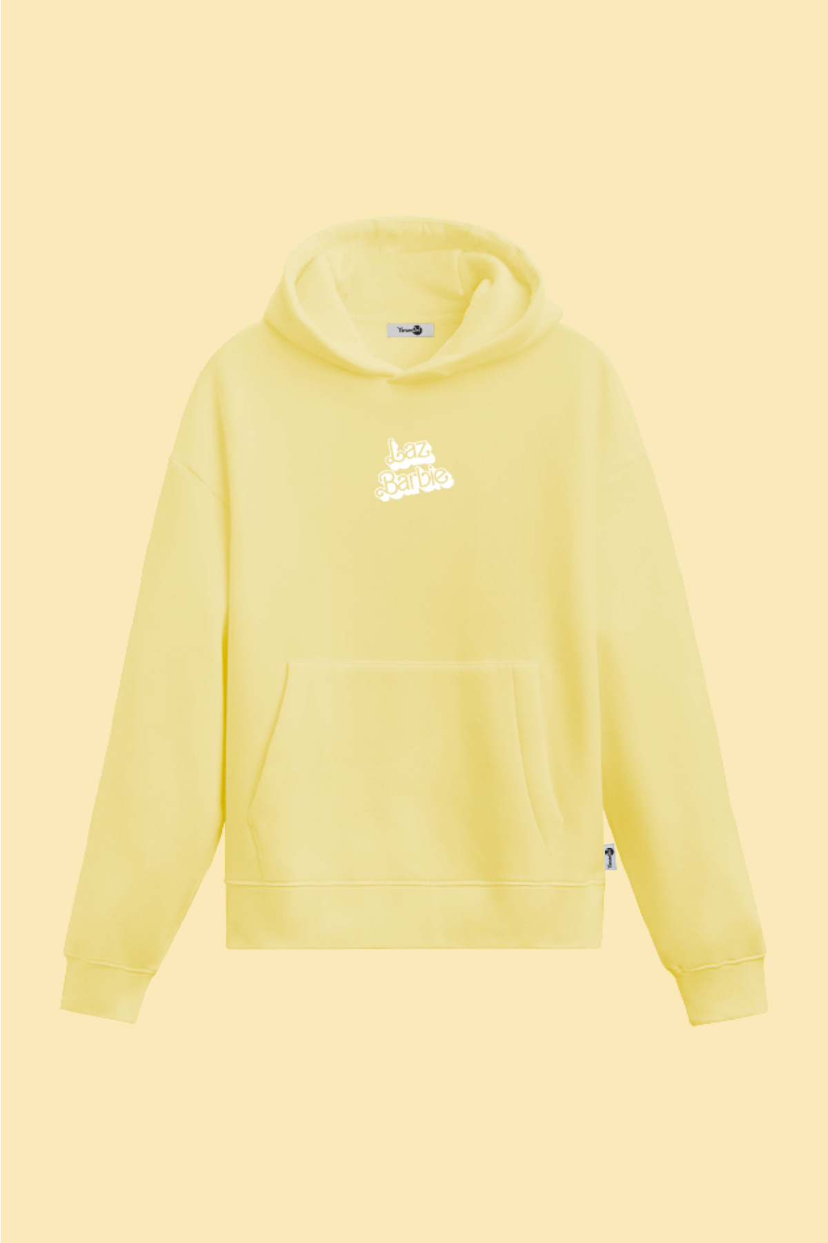 Laz Barbie Kapüşönlu Sweatshırt Sarı