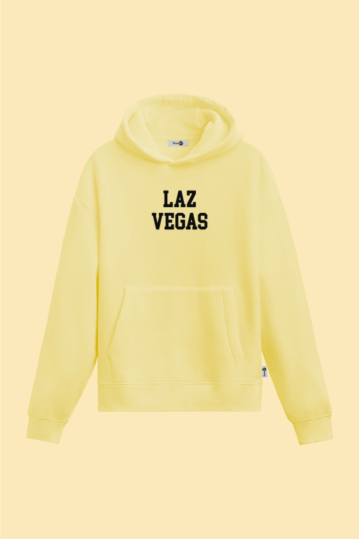 Laz Vegas 2 Kapüşönlu Sweatshırt Sarı