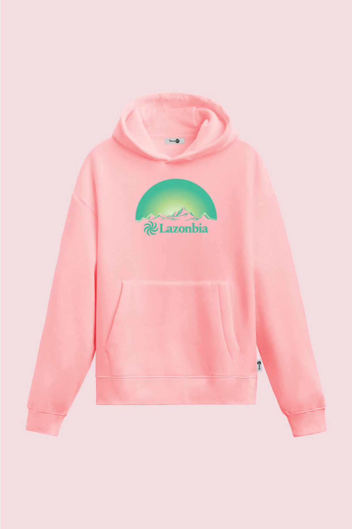 Lazonbia 4 Kapüşonlu Sweatshirt Pembe
