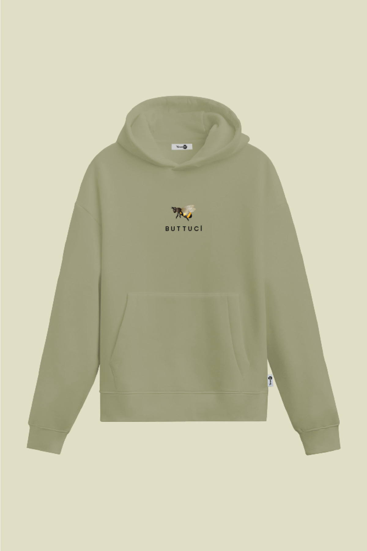 Buttuci Kapüşönlu Sweatshirt Mint