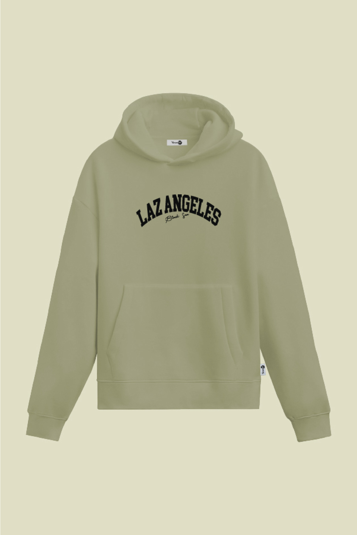 Laz Angeles Kapüşonlu Sweatshirt Mint