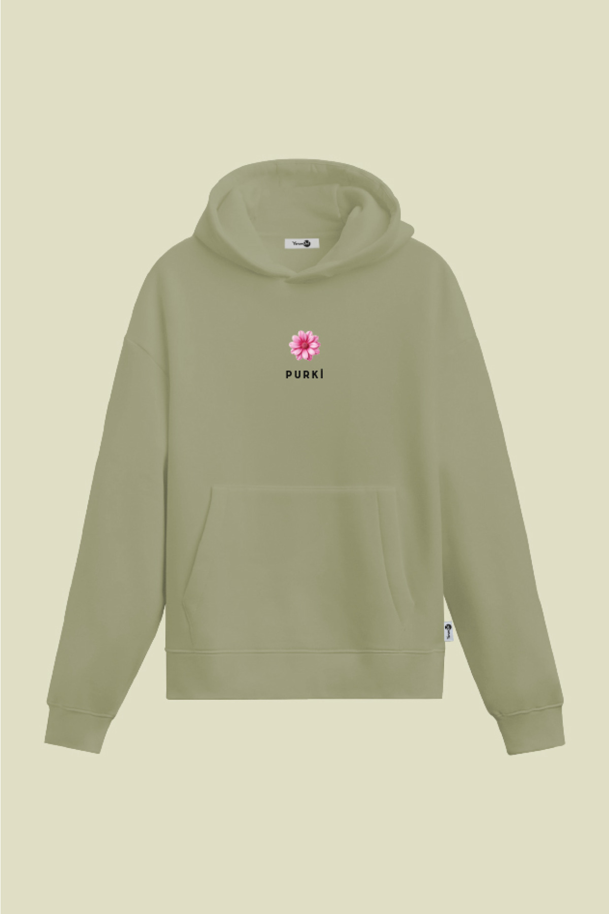 Purki Kapüşonlu Sweatshirt Mint