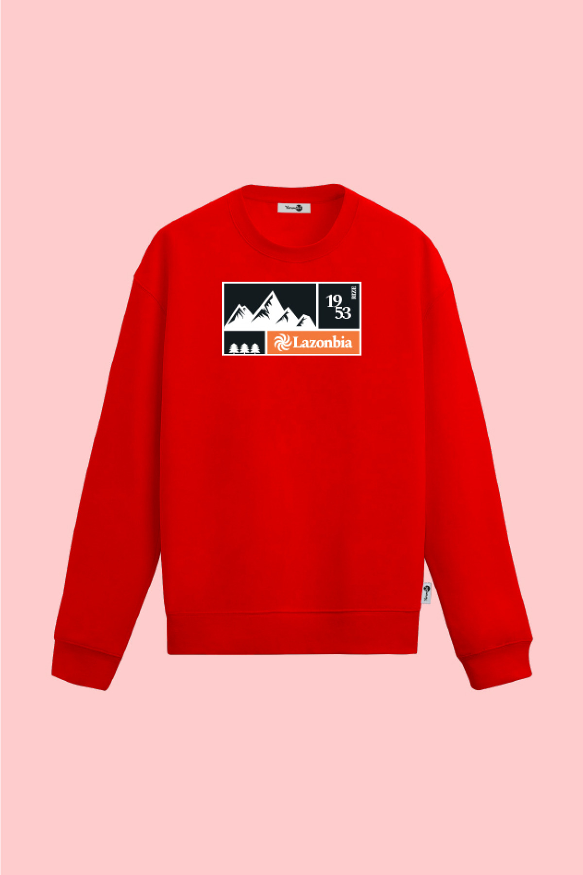 Lazonbia 6 Sweatshirt Kırmızı