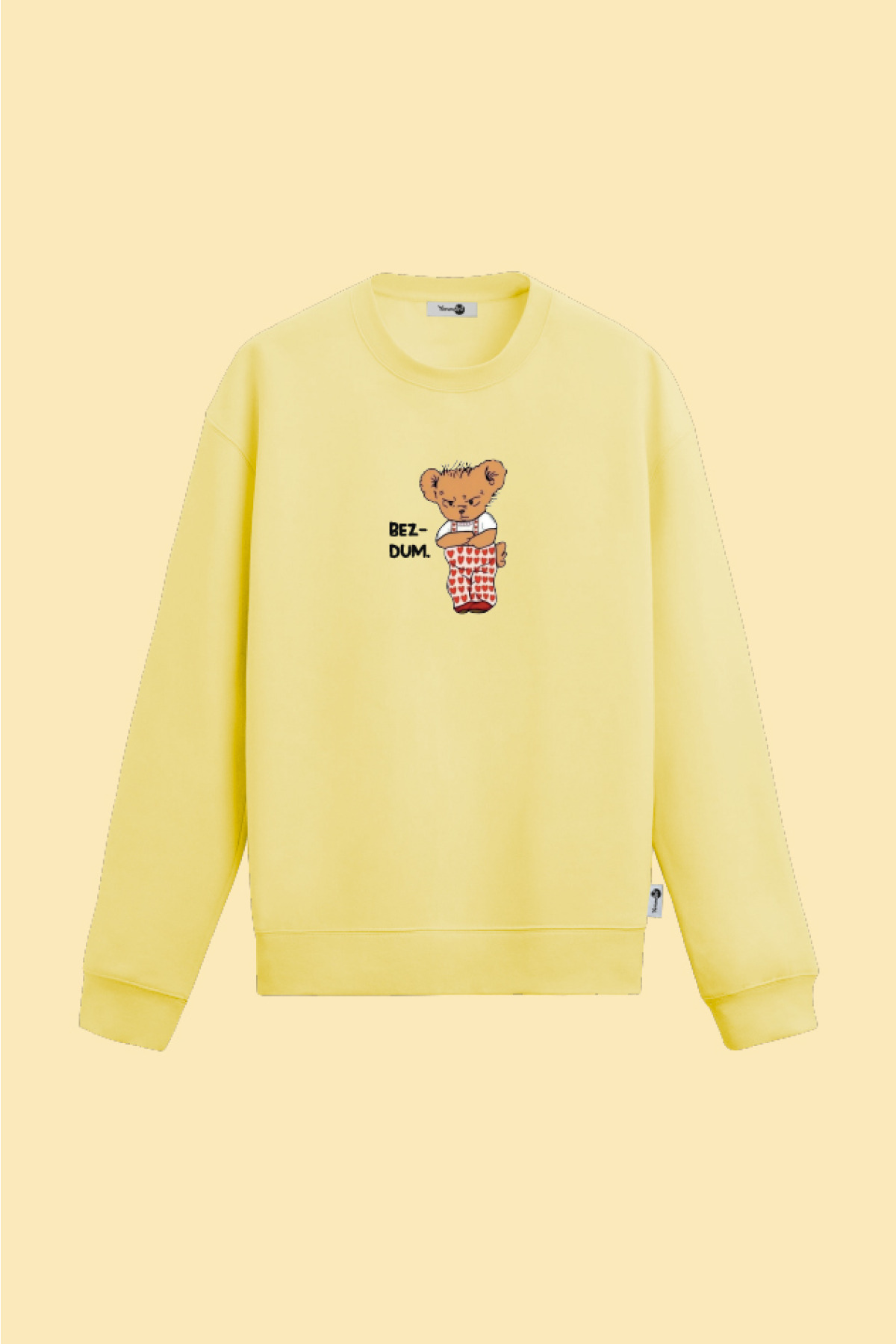 Bezdum Teddy Sweatshirt Sarı