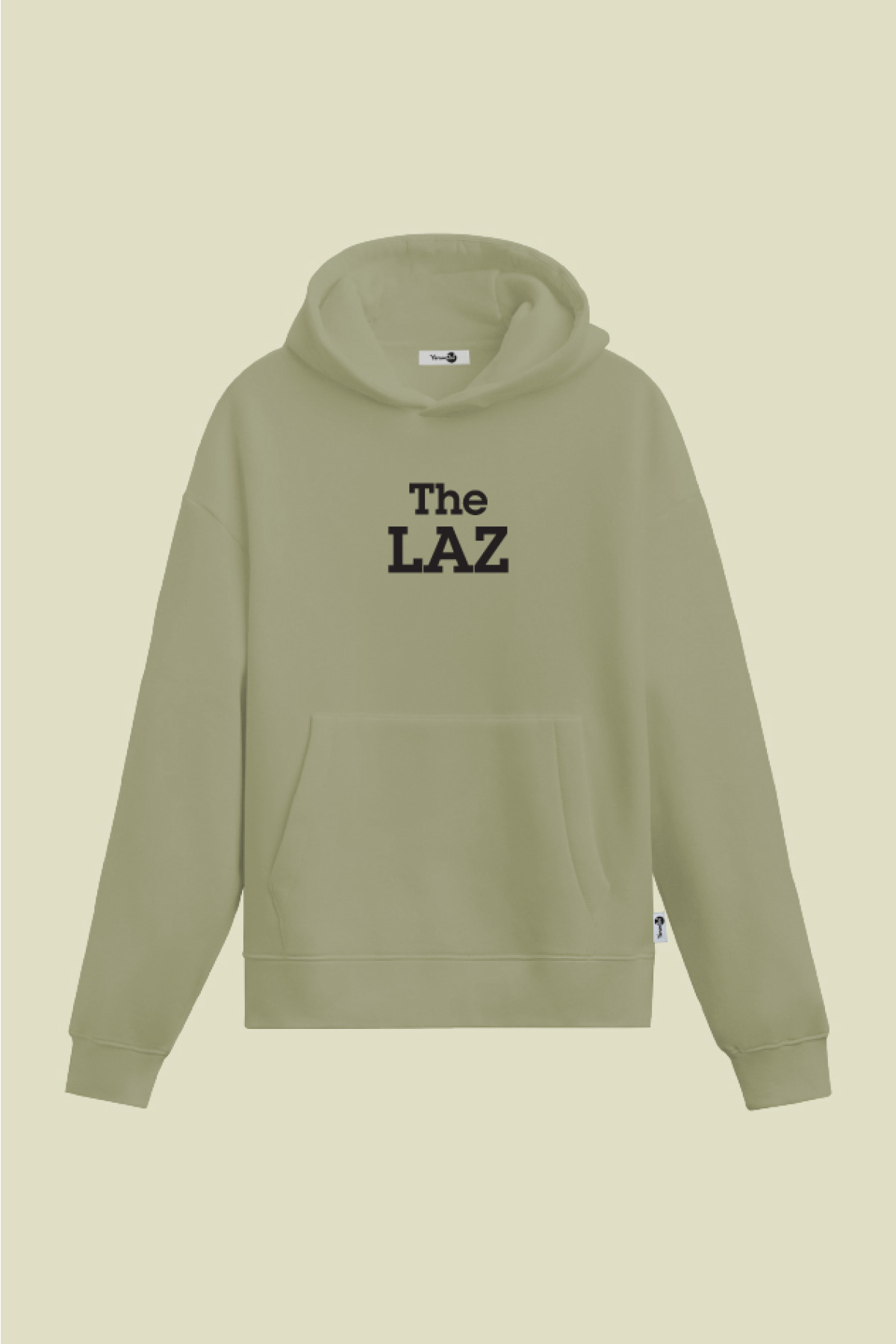 The LAZ Kapüşonlu Sweatshirt Mint Yeşil