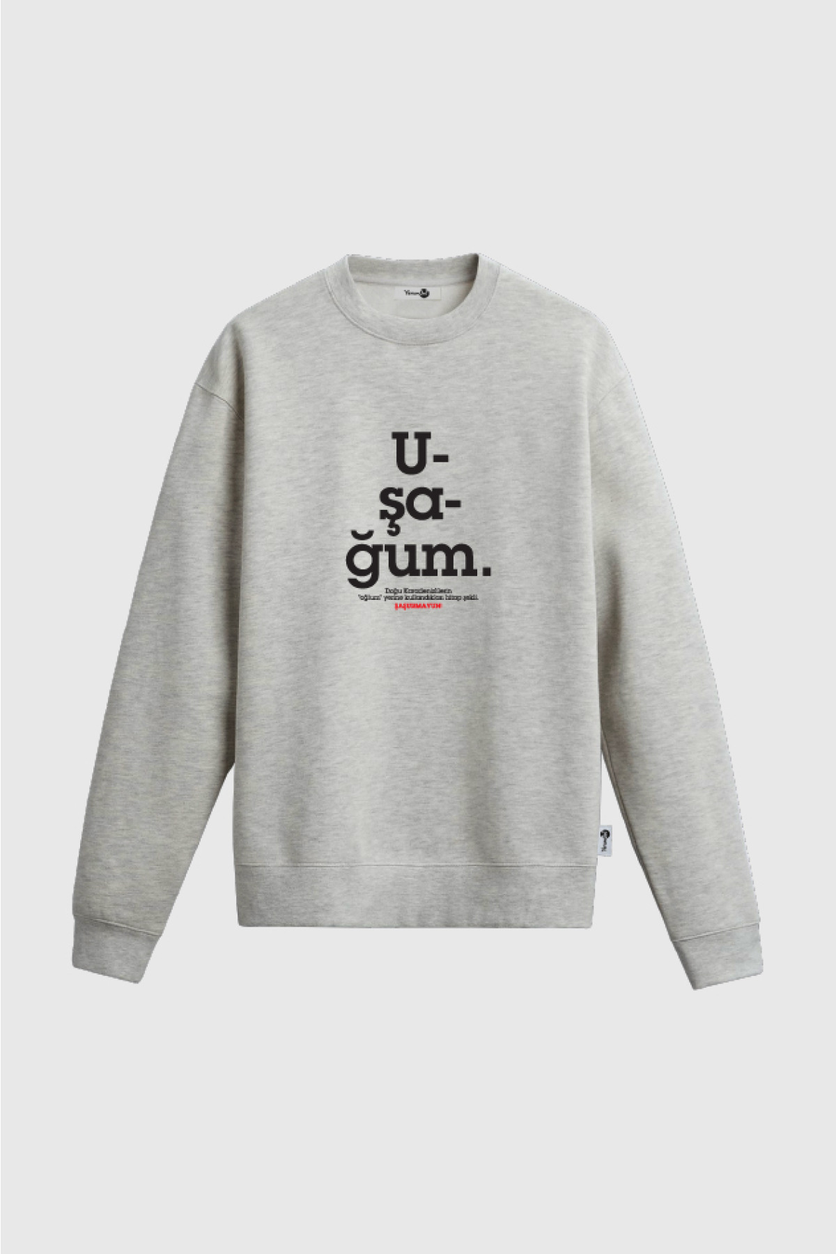 Uşağum Sweatshirt Gri