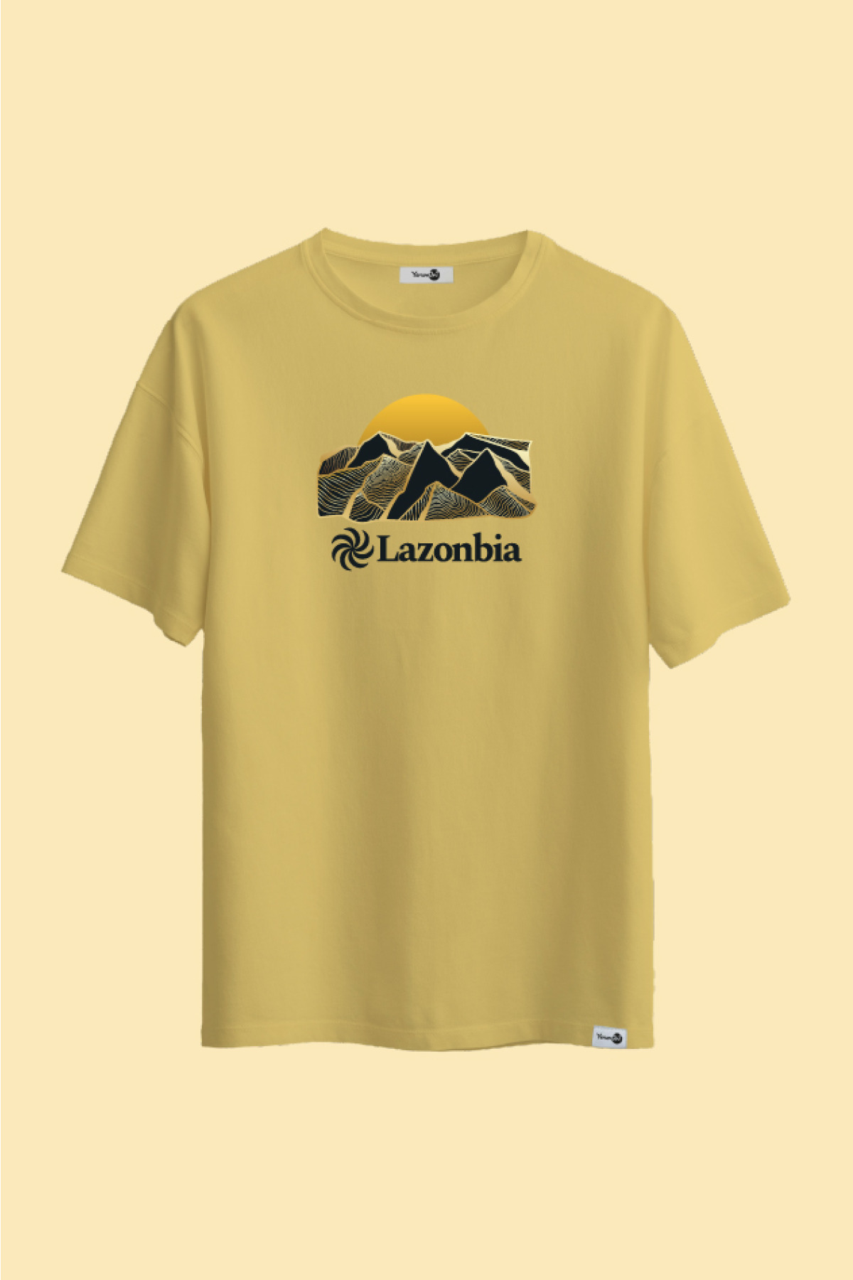 Lazonbia 3 Klasik Tshirt Sarı