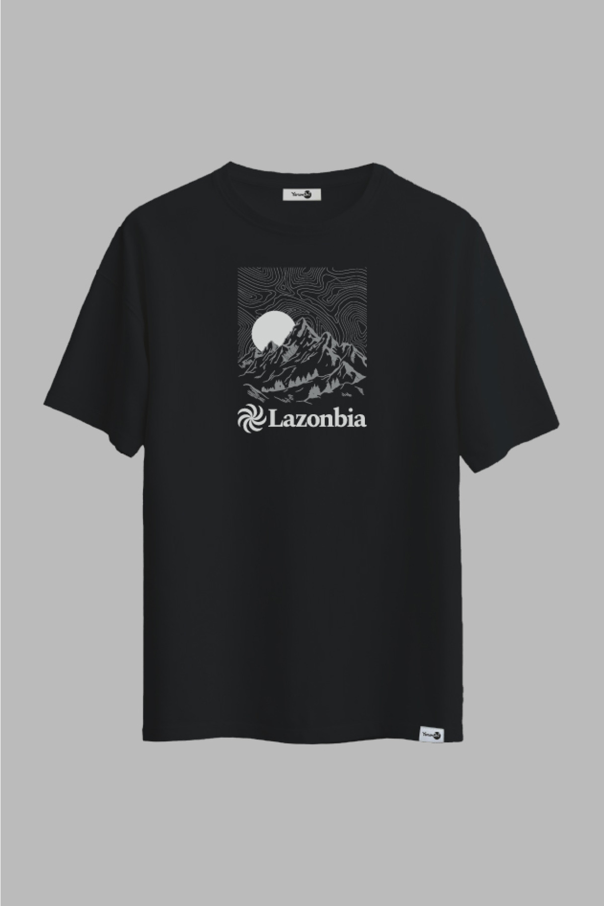 Lazonbia 4 Klasik Tshirt Siyah