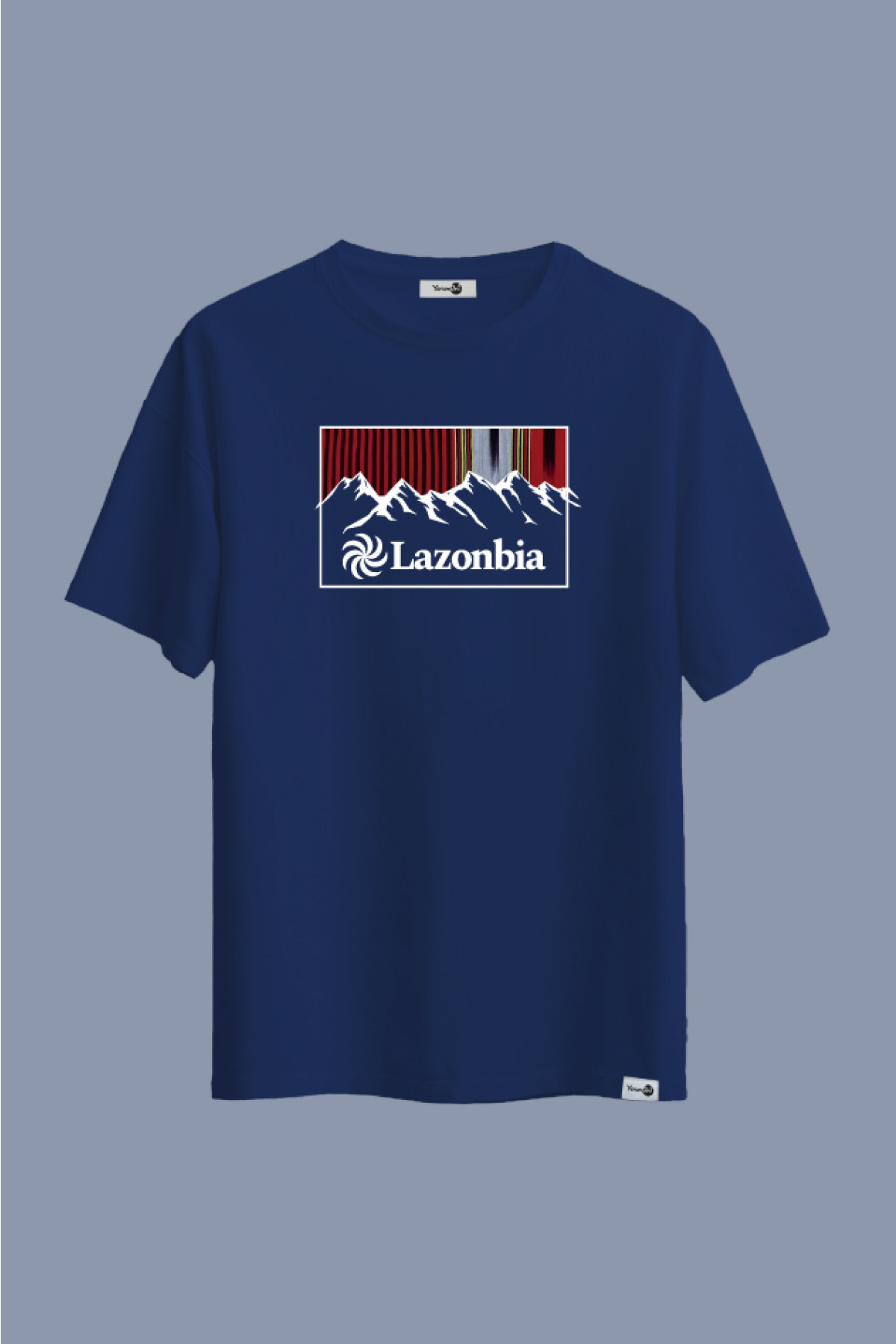 Lazonbia 6 Klasik Tshirt Lacivert