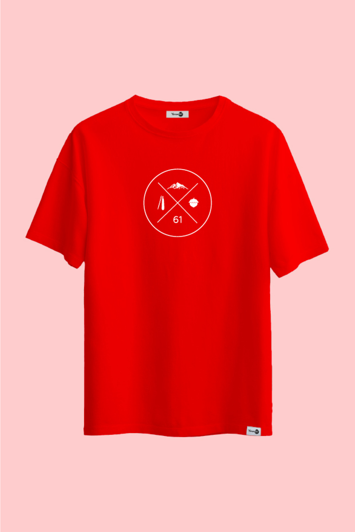 Trabzon Klasik Tshirt Kırmızı