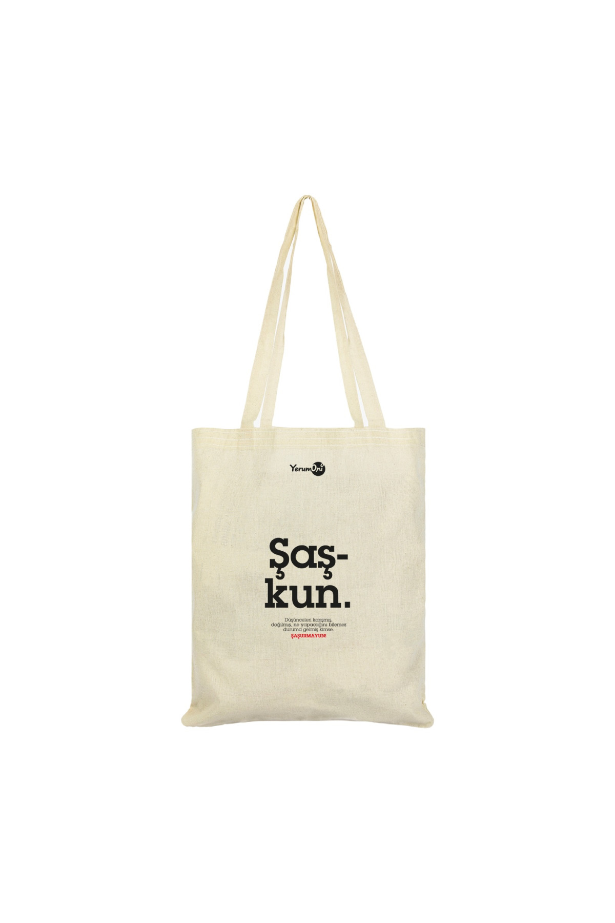 Şaşkun Bez Çanta