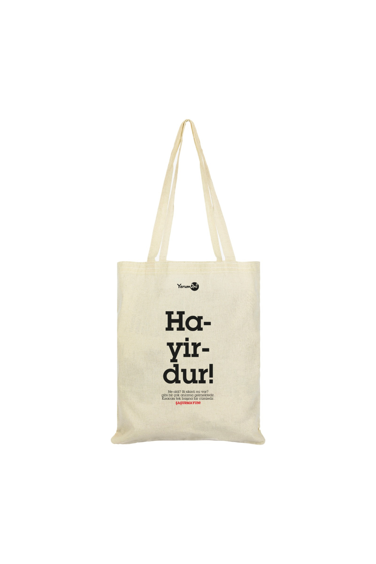 Hayirdur Bez Çanta
