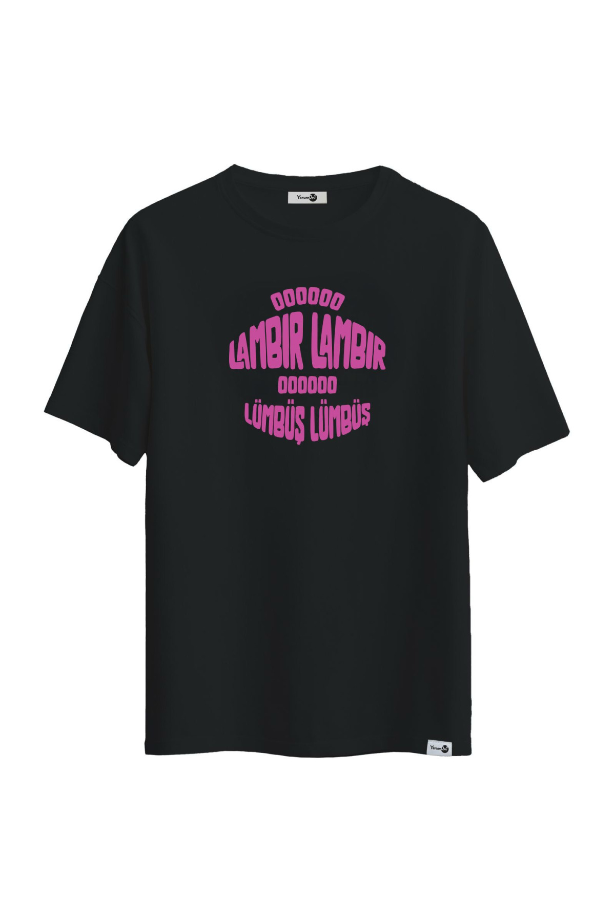 Lambır Lambır Siyah Oversize Tshirt