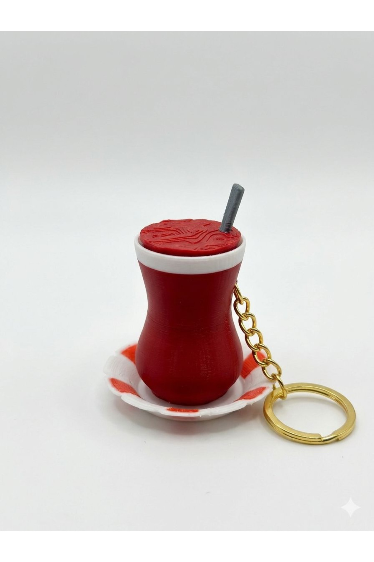 Çay Bardağı Tikiri  Anahtarlık