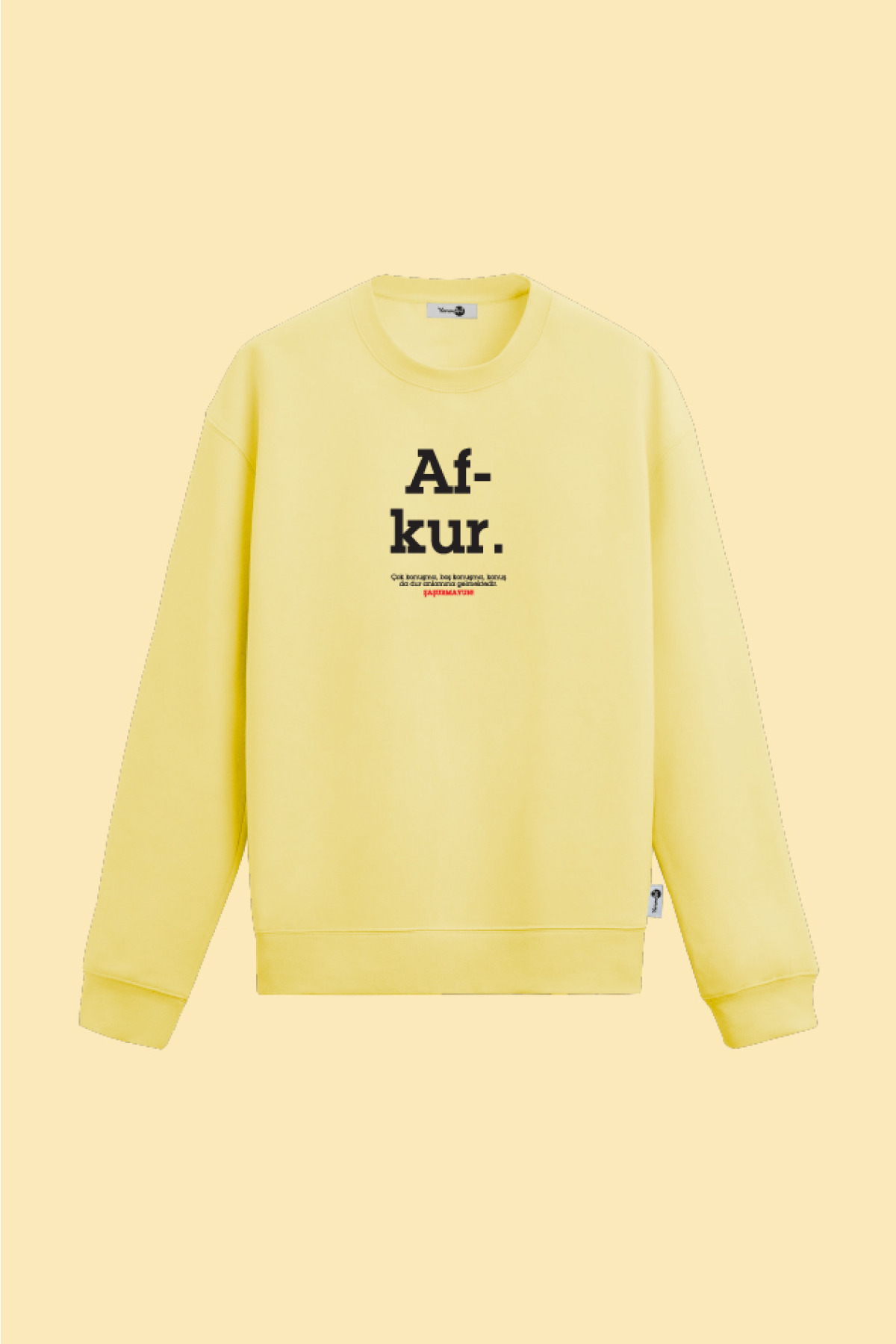 Afkur Sweatshirt Sarı
