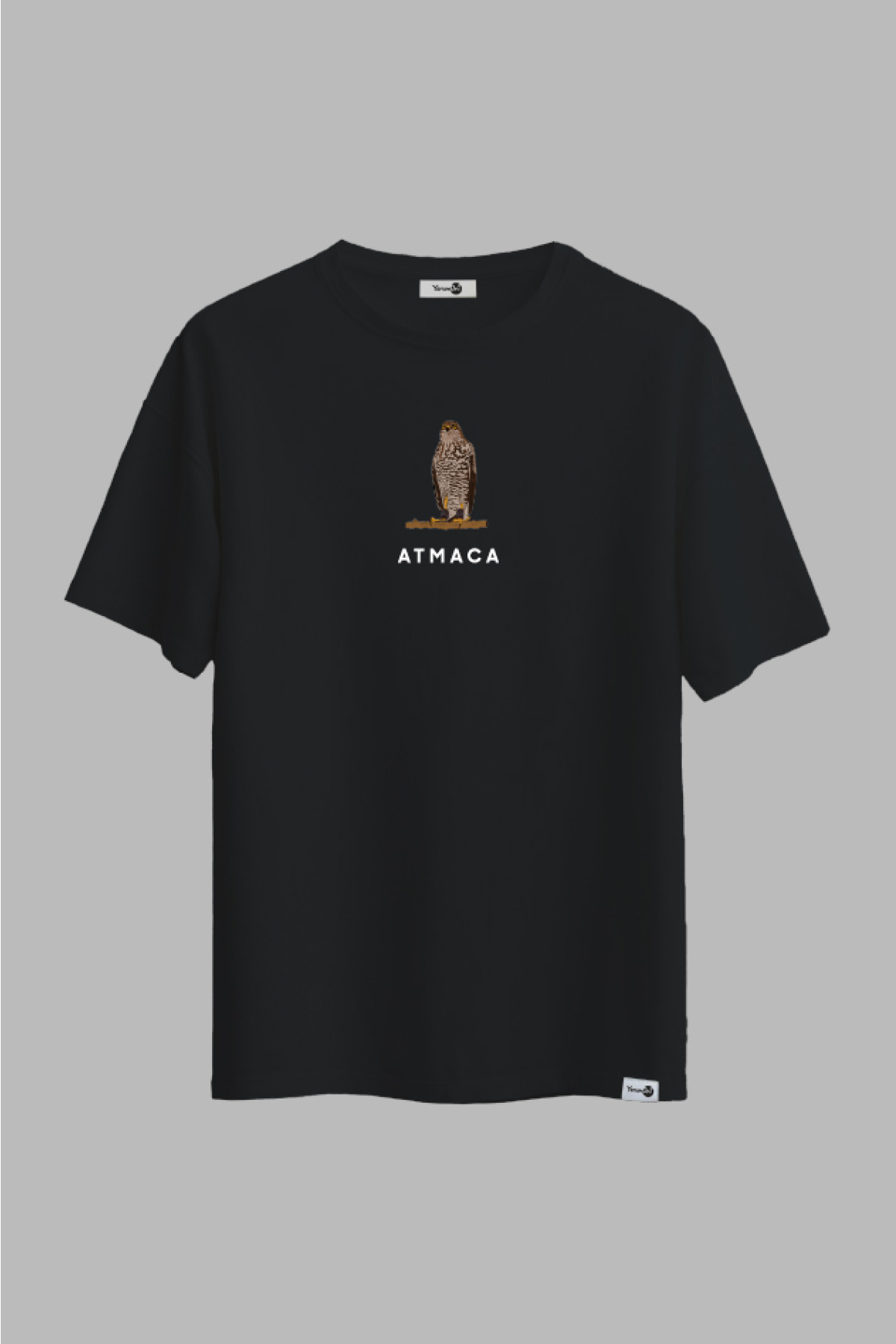 Atmaca Klasik Tshirt Sİyah