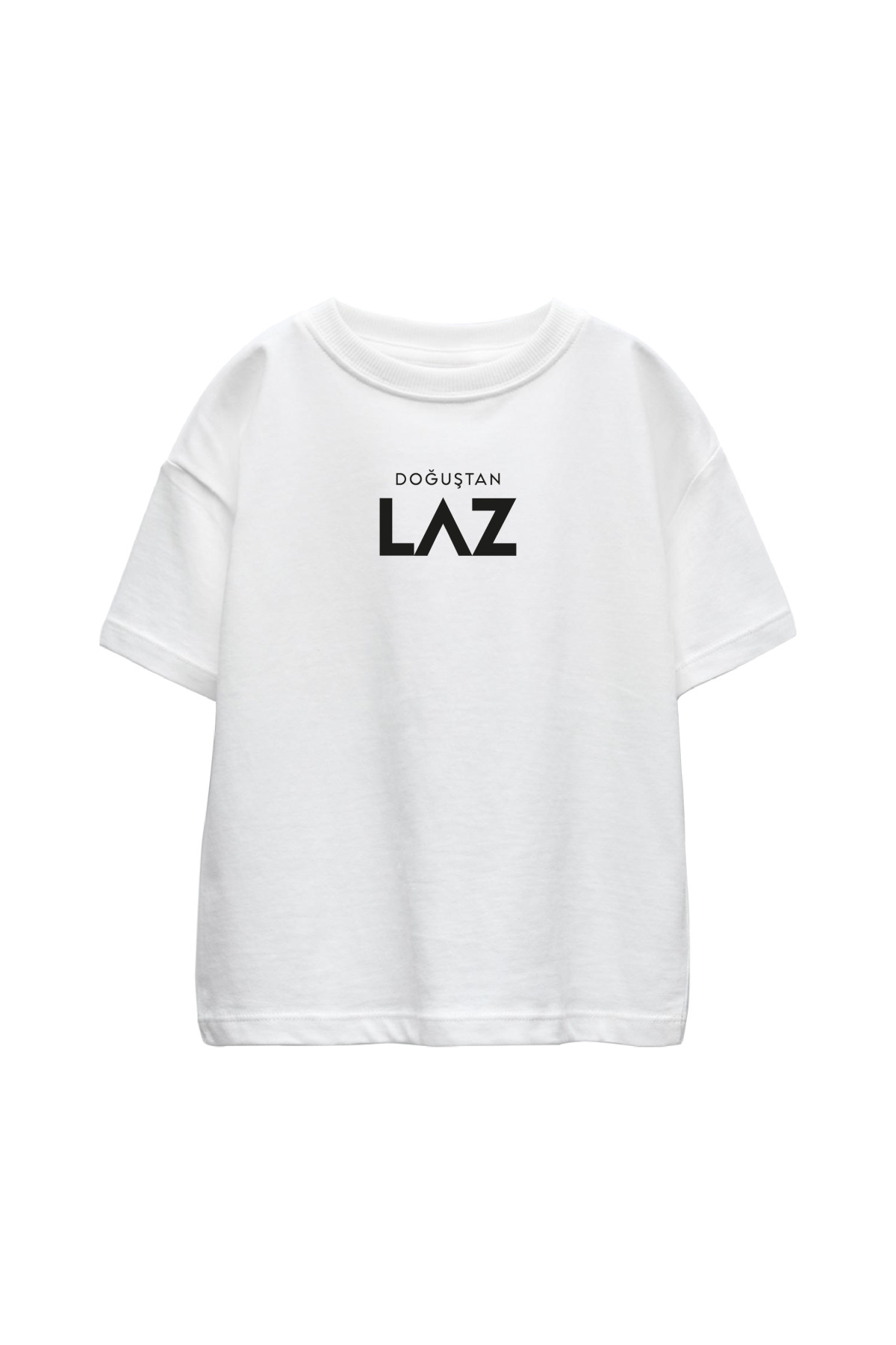 Doğuştan LAZ Çocuk Tshirt Beyaz