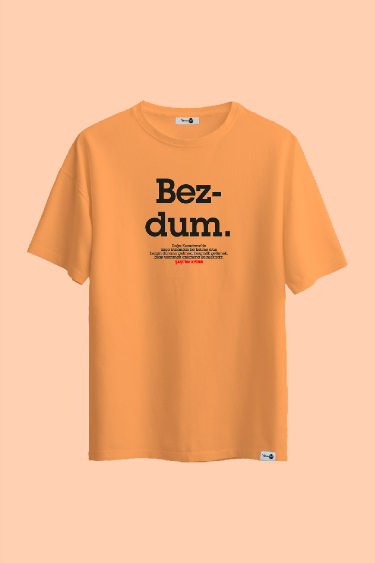 Bezdum Klasik Tshirt Turuncu