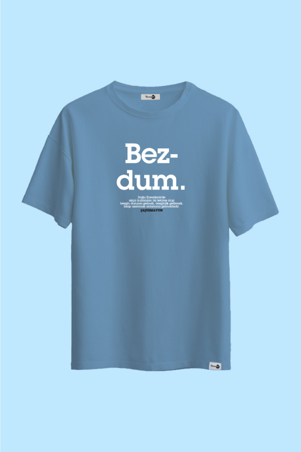 Bezdum Klasik Tshirt Mavi