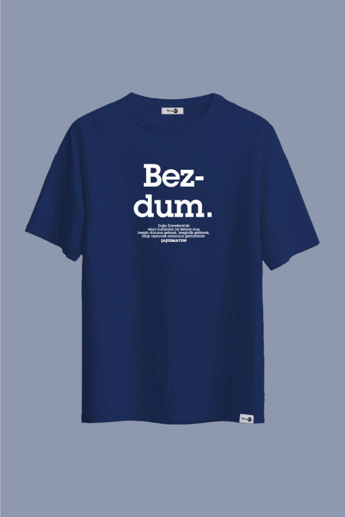 Bezdum Klasik Tshirt Lacivert