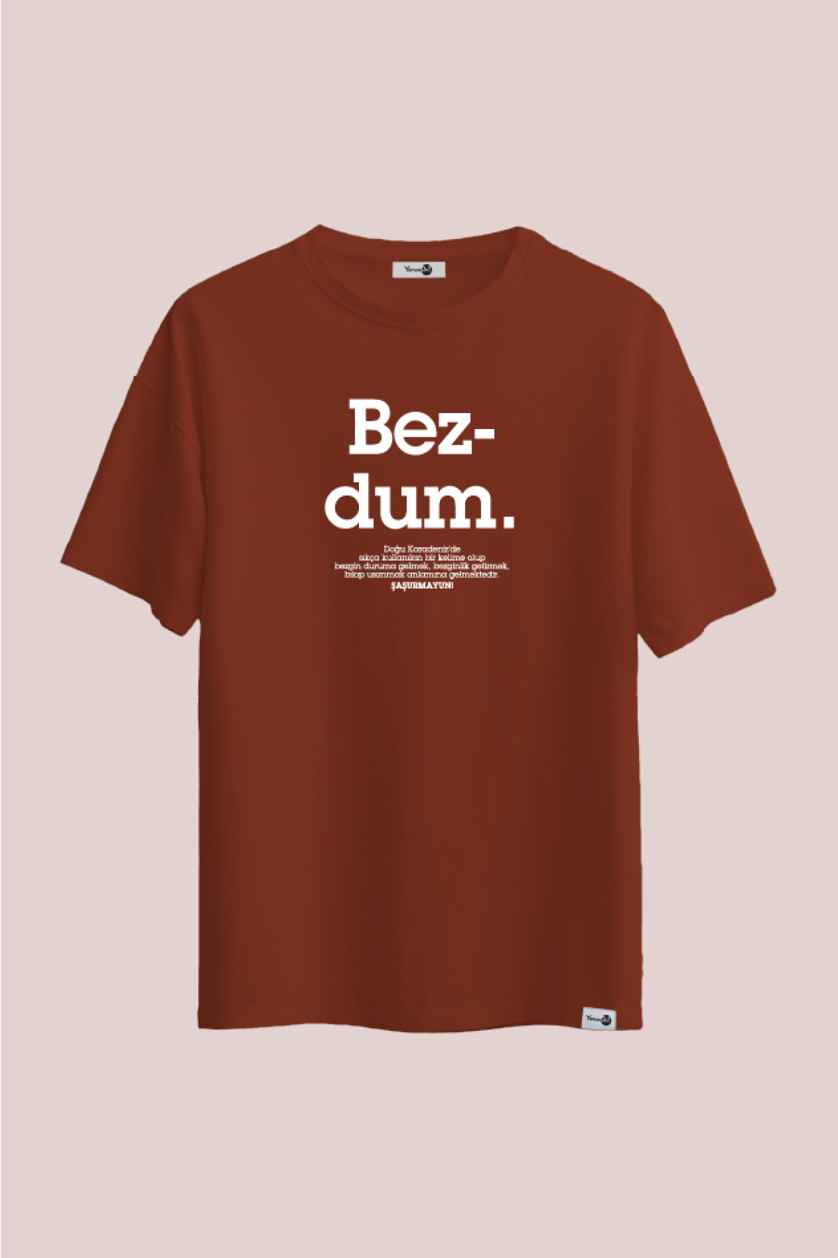 Bezdum Klasik Tshirt Kahverengi
