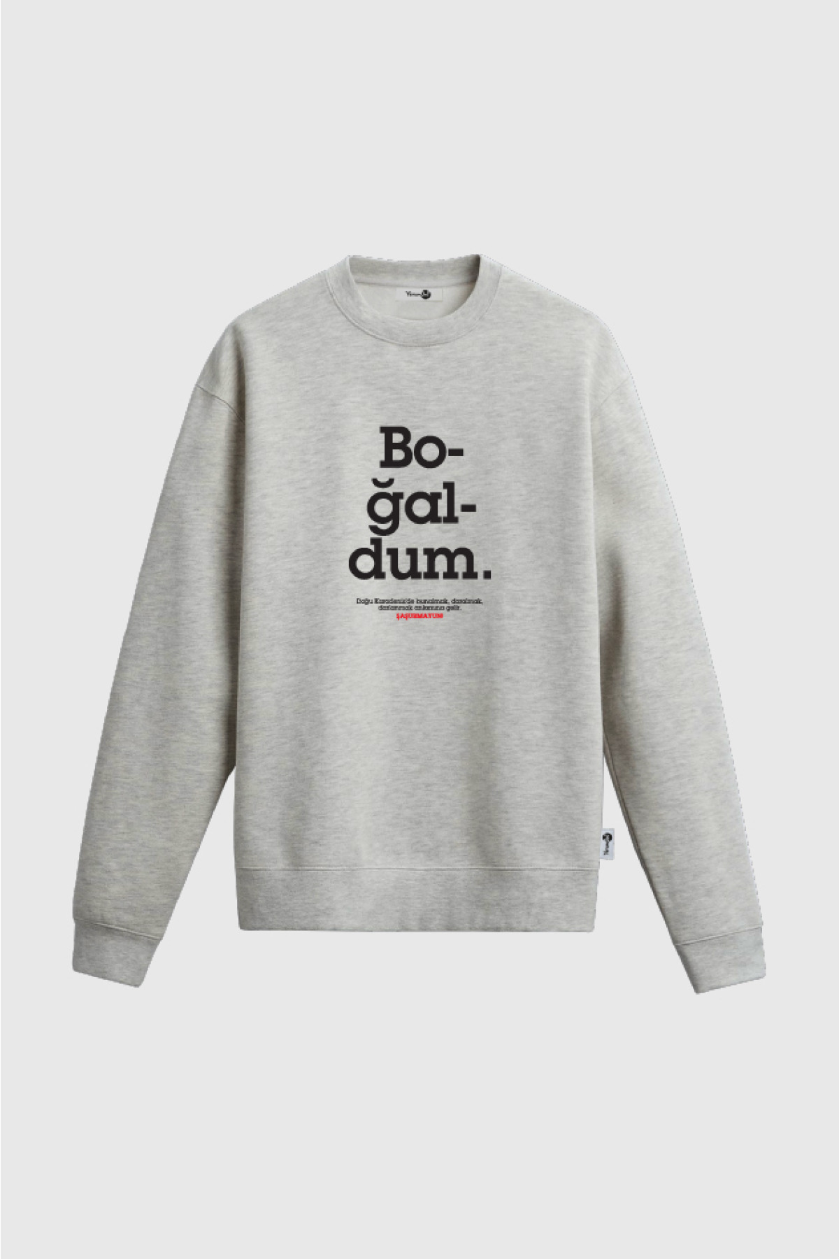 Boğaldum Sweatshirt Gri