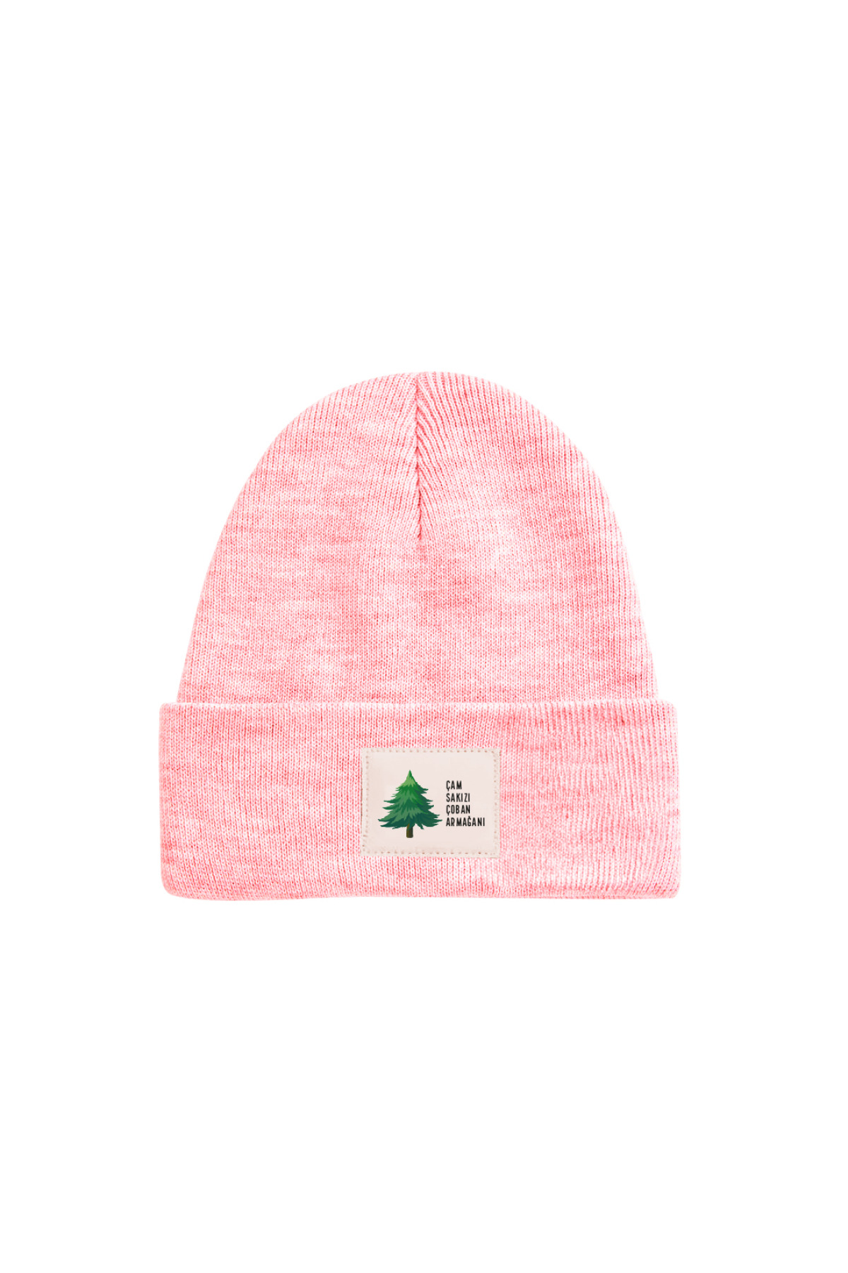 Çam Ağacı Bere Pudra Pembesi