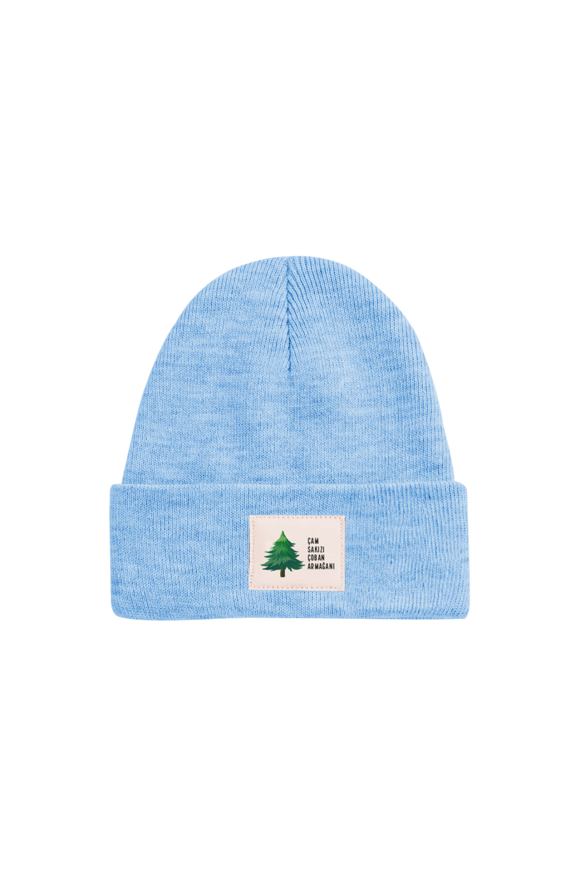 Çam Ağacı Bere Buz mavisi