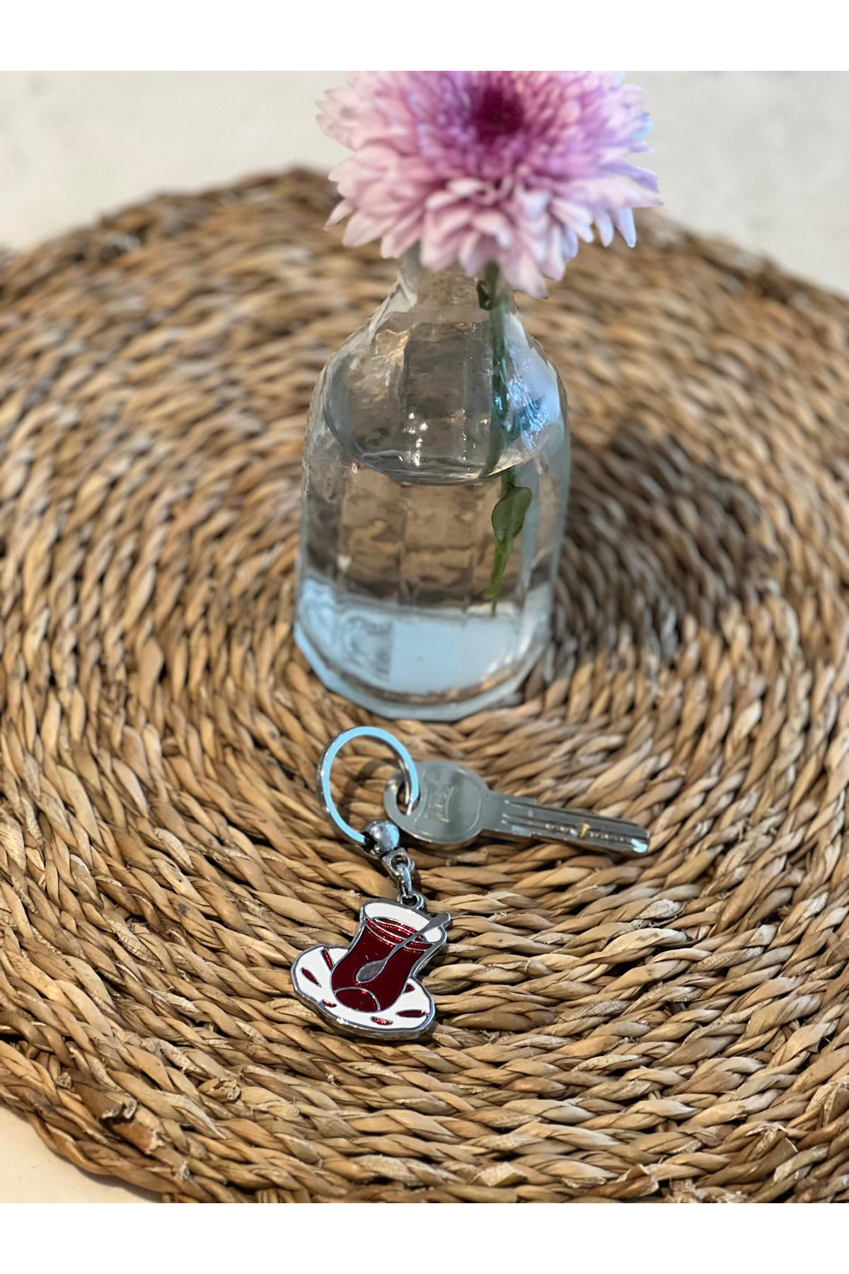 Çay Bardağı Anahtarlık